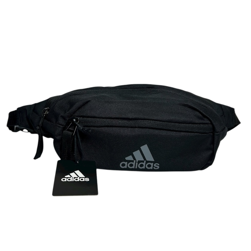 adidas Unisex Rand II Waist Pack Waist Pack, Black/Grey, ONE SIZE